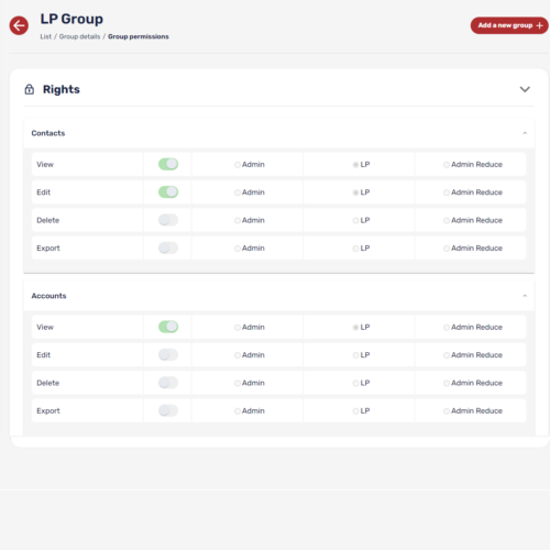 CRM pour équipes d'investissement