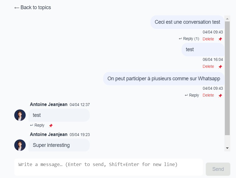 Messagerie instantanée