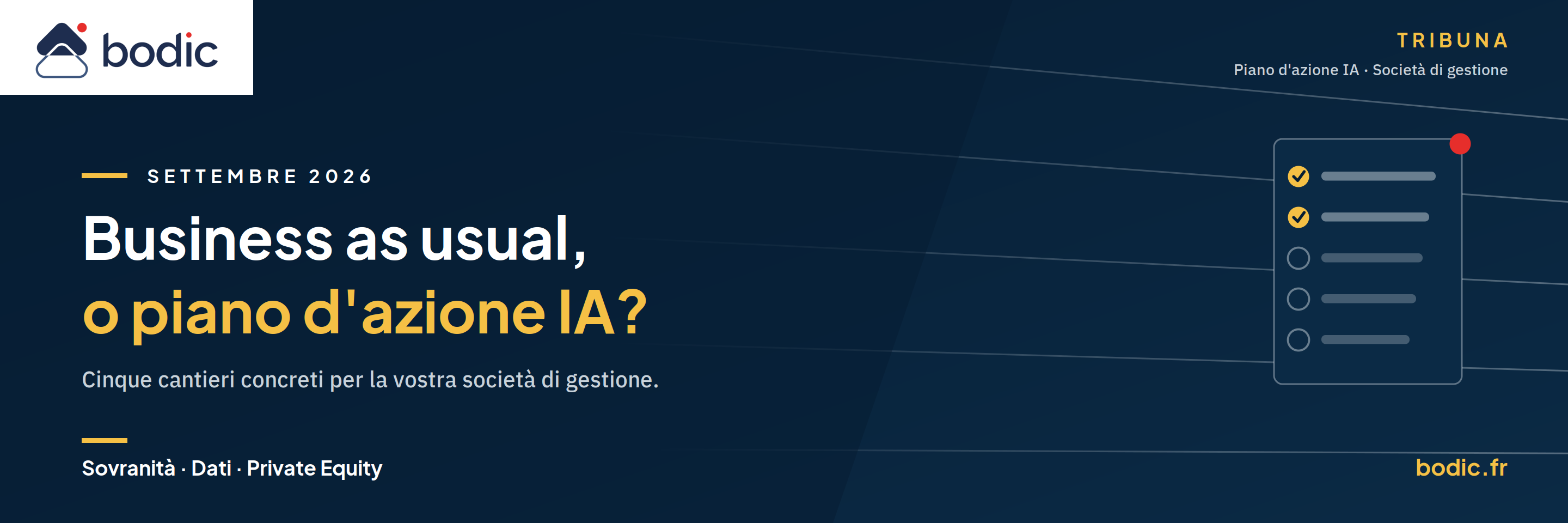 Inizio dell'anno scolastico 2026: tutto come al solito o un piano d'azione basato sull'IA per la vostra società di gestione?