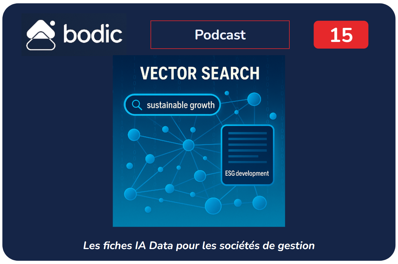 Fiche #15 : Recherche vectorielle (IA) : de la donnée brute à l'insight instantané