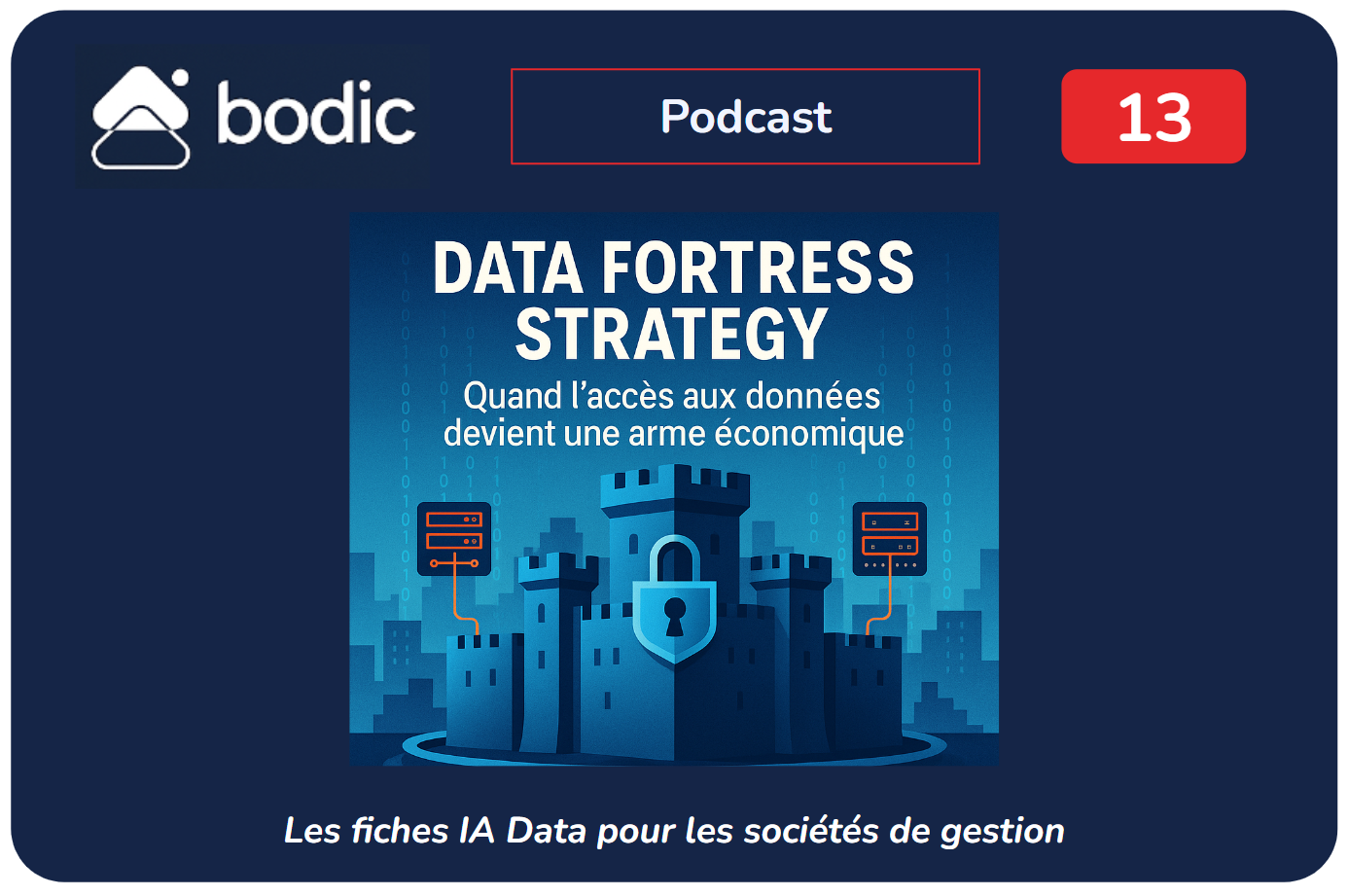 Fiche #13 : Data Fortress Strategy – Quand l'accès aux données devient une arme économique